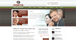 Desktop Screenshot of fortisrp.com